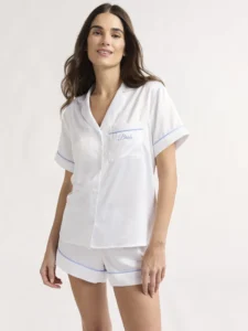 Joyspun Women s Bridal Shortie Pajama Set Sizes XS to 3X
