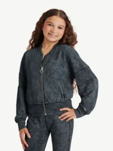 Justice Girl s Matte Puffer Bomber Sizes XS XL