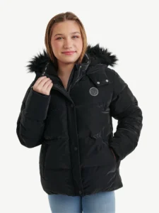 Justice Girl s Matte Puffer Bomber Sizes XS XL
