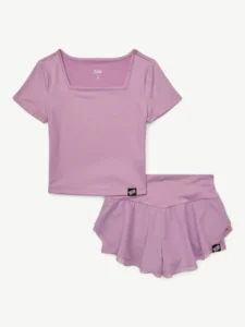 Justice Girls Flutter Short Sizes XS XLP