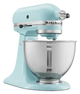 KitchenAid Deluxe 4 5 Quart Tilt Head Stand Mixer Mineral Water Blue KSM97