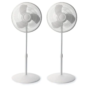 Lasko 16 Oscillating Adjustable Pedestal Fan with 3 Speeds 47 H Black S16500 New