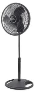 Lasko 16 Oscillating Adjustable Pedestal Fan with 3 Speeds 47 H Black S16500 New