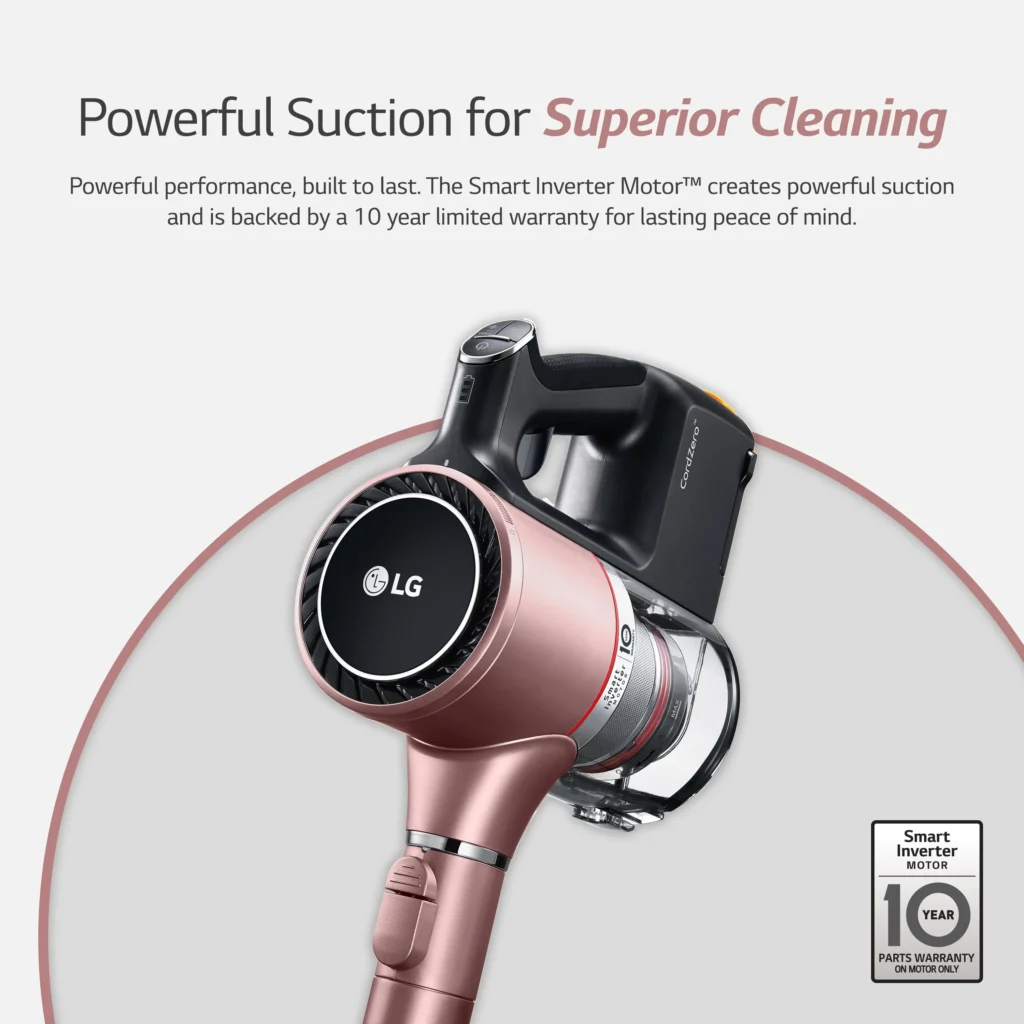 LG Cord Zero A9 Cordless Stick Vacuum A912PM