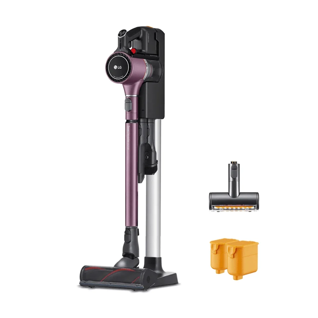 LG Cord Zero A9 Cordless Stick Vacuum A912PM — close-up detail of design and finish
