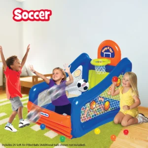 Little Tikes 3-in-1 Sports Play Center – Includes 25 Balls