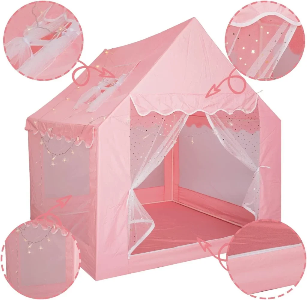 Little Tikes Cape Cottage House Pink Pretend Playhouse for Girls Boys Kids 2 8 Years Old