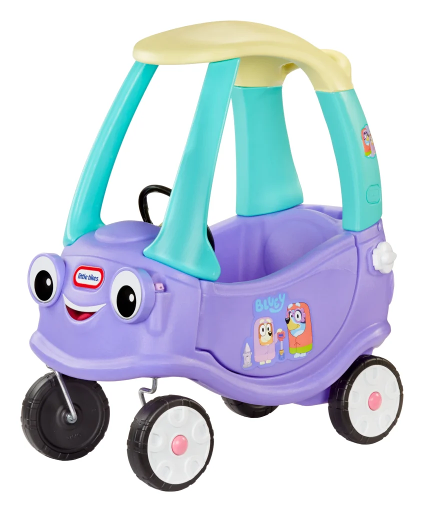 Little Tikes Cozy Coupe Ride-On Toy – Iconic Outdoor Fun — close-up detail of design and finish