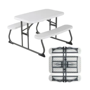 Little Tikes Fold N Store Picnic Table – All-Weather Play