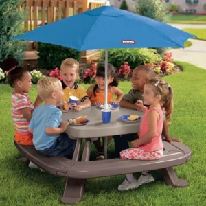 Little Tikes Fold N Store Picnic Table – All-Weather Play