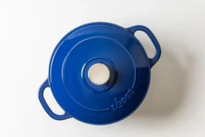 Lodge Cast Iron 5 5qt Indigo Enameled Dutch Oven