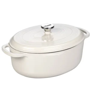 Lodge Cast Iron 5 5qt Indigo Enameled Dutch Oven