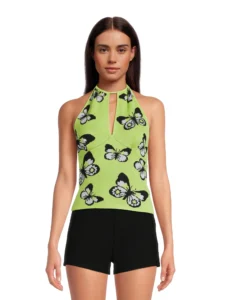 Madden NYC Bow Print Jean Womens