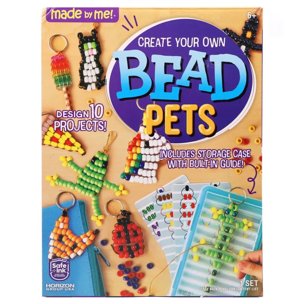 Made By Me Create Your Own Bead Pets Boys and Girls Child Ages 6