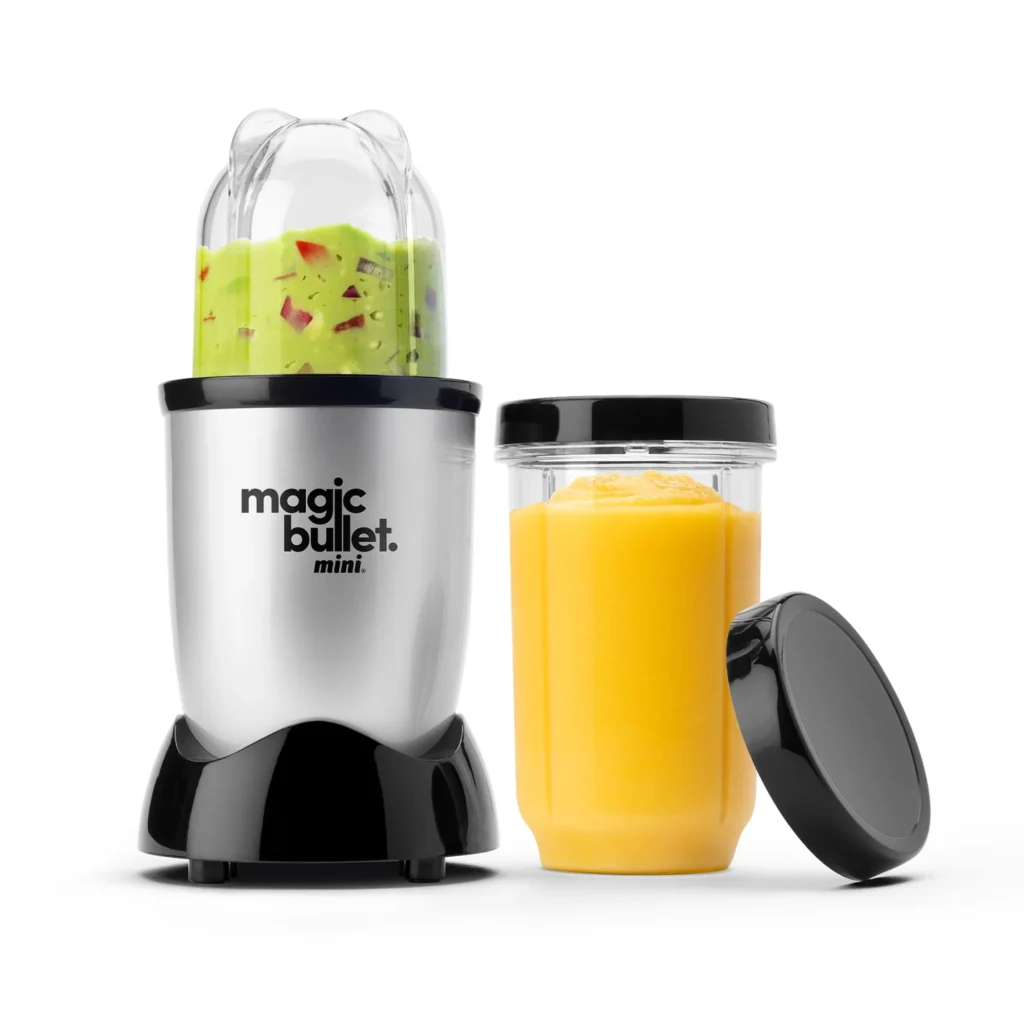 Magic Bullet Max Personal Blender – Compact & Powerful Silver β close-up detail of design and finish