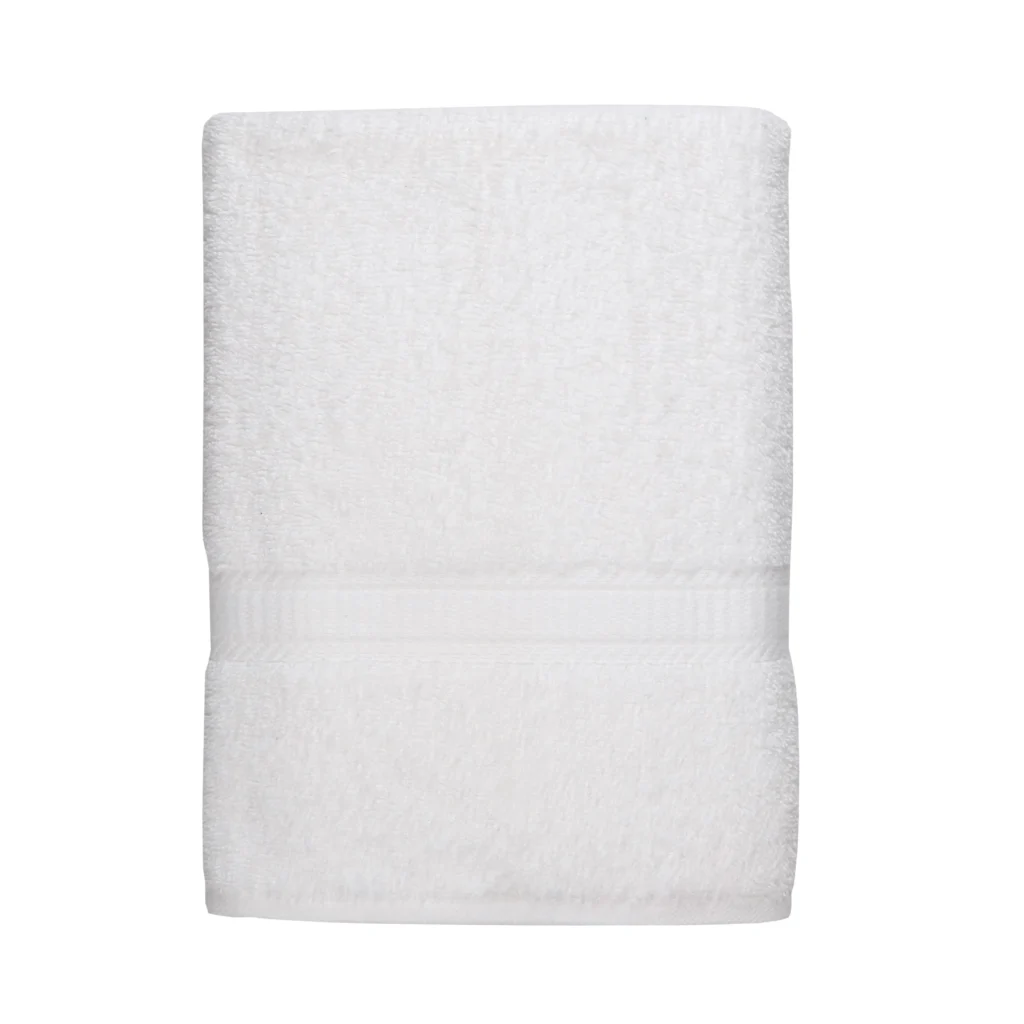 Mainstays 100 Cotton Bath Towel Super Soft and highly absorbent Basic Solid Premium Bath Towel for Bathroom Hotels Spa and Gym White