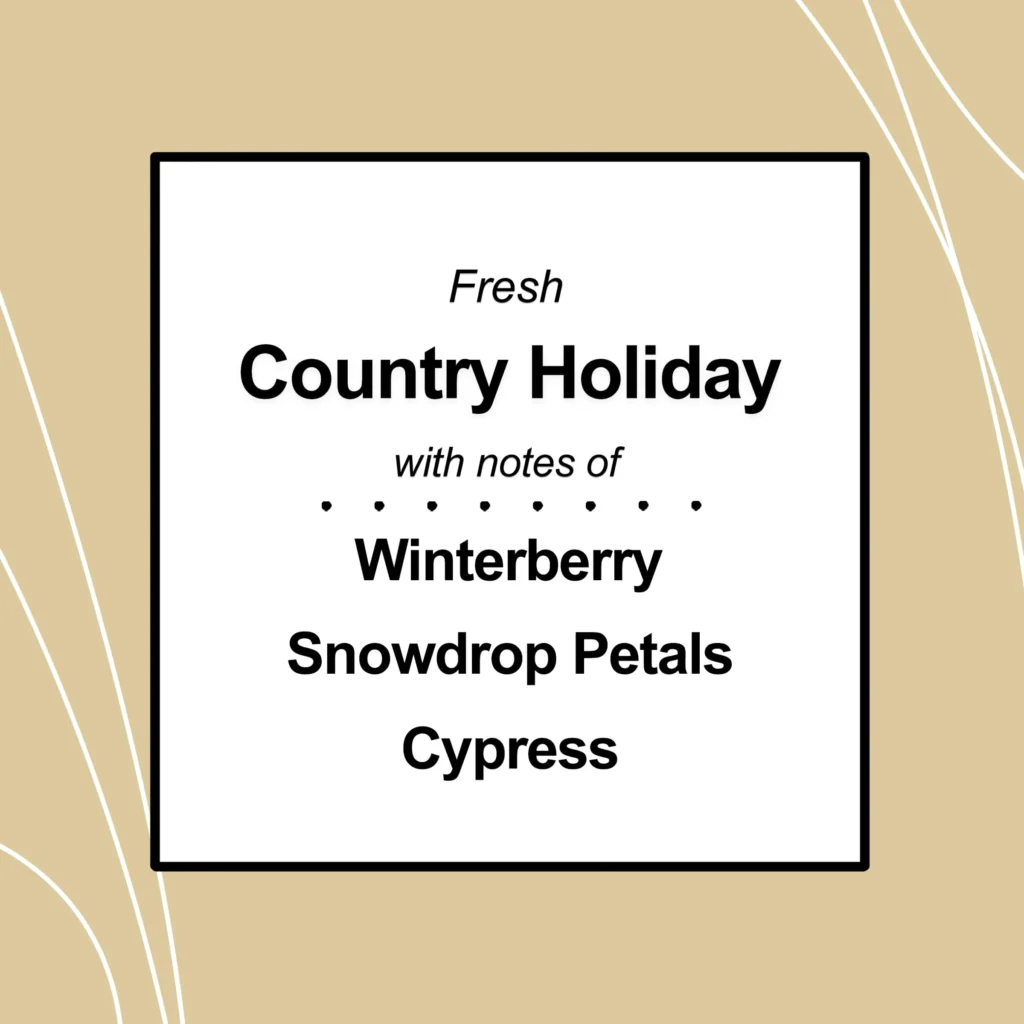 Mainstays 3 Wick Ombre Wrapped Country Holiday Scented Candle 14 oz