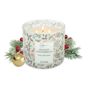 Mainstays 3 Wick Pomegranate Appletini Fragrance Candle with a Decorative wrap 13 Ounce 5