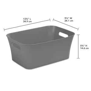 MAINSTAYS BIN WINDOWPANE 4PK