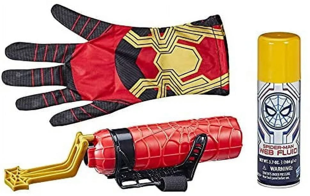Marvel Spider-Man Super Web Slinger – Shoots Webs & Water — close-up detail of design and finish
