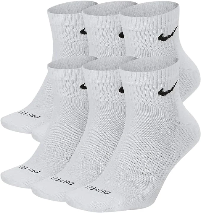 Nike Everyday Cushion Low Cut Socks 6-Pack – Enhanced Comfort — alternate angle showing full product