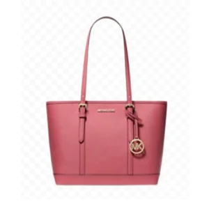Michael Kors 35F0Gtvt9L Jet Set Travel Large Saffiano Leather In Powder Blush