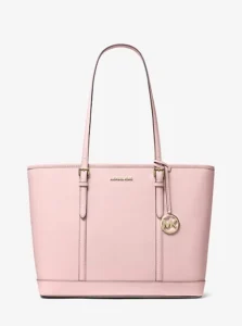 Michael Kors 35F0Gtvt9L Jet Set Travel Large Saffiano Leather In Powder Blush