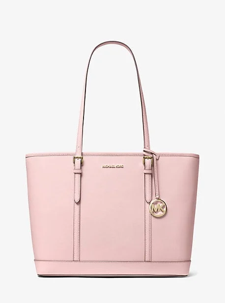 Michael Kors 35F0Gtvt9L Jet Set Travel Large Saffiano Leather In Powder Blush