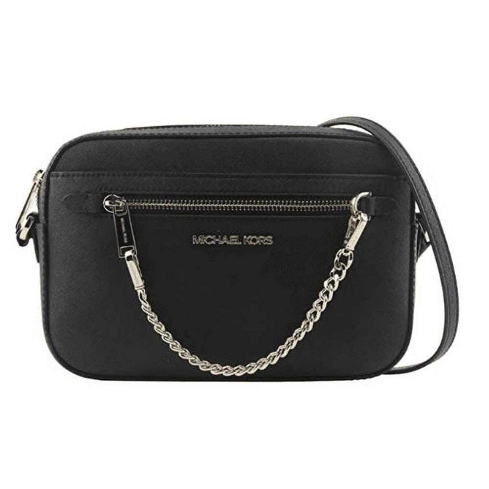 Michael Kors Jet Set Large Crossbody Handbag – East West Design β close-up detail of design and finish