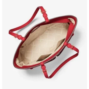 Michael Kors Womens Jet Sest Travel Medium Double Pocket Tote Powder Blush 35F3GTVT3B 424