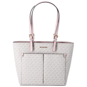 Michael Kors Womens Jet Sest Travel Medium Double Pocket Tote Powder Blush 35F3GTVT3B 424