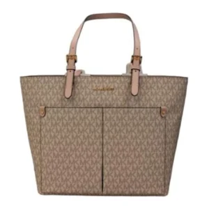 Michael Kors Womens Jet Sest Travel Medium Double Pocket Tote Powder Blush 35F3GTVT3B 424