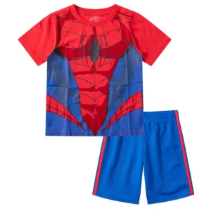 Minecraft Boys Graphic Tee and Fleece Shorts Set, 2-Piece, Sizes 4-16