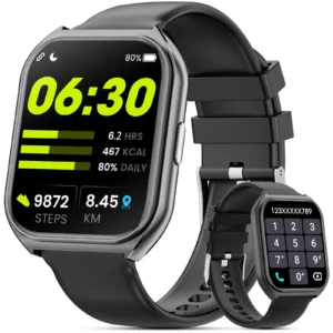 Mingdaln 2025 New 1 85 inch Men Women s Smartwatch Answer Make Calls 100 Sports Modes Message Reminder IP67 Waterproof Fitness Tracker Android Iphone