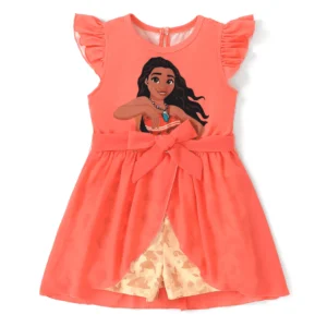 Moana Girl s Sleeveless Graphic Romper Sizes 4 12