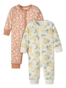 Modern Moments by Gerber Baby Girl Box Fit Top and Harem Pant Outfit Set 2 Piece Sizes 0 3 Months 24 Months