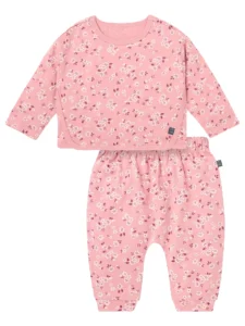 Modern Moments by Gerber Baby Girl Box Fit Top and Harem Pant Outfit Set 2 Piece Sizes 0 3 Months 24 Months