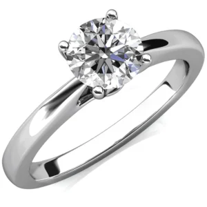 Moissanite by Cate Chloe Octavia 925 Sterling Silver Engagement Ring for Women Gift for her