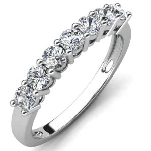 Moissanite by Cate Chloe Octavia 925 Sterling Silver Engagement Ring for Women Gift for her
