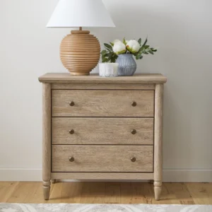 My Texas House Monroe 5 Drawer Dresser Brushed Oak Finish