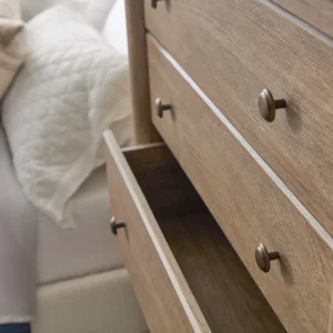 My Texas House Monroe 5 Drawer Dresser Brushed Oak Finish