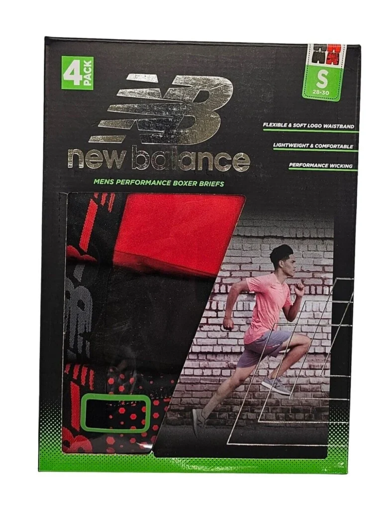 NB Men’s Performance Boxer Short – Breathable Comfort Fit — alternate angle showing full product