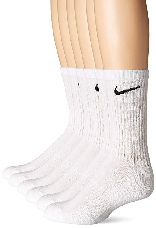 Nike DRI-FIT Cushioned Crew Training Socks – 6-Pair Value Pack β close-up detail of design and finish