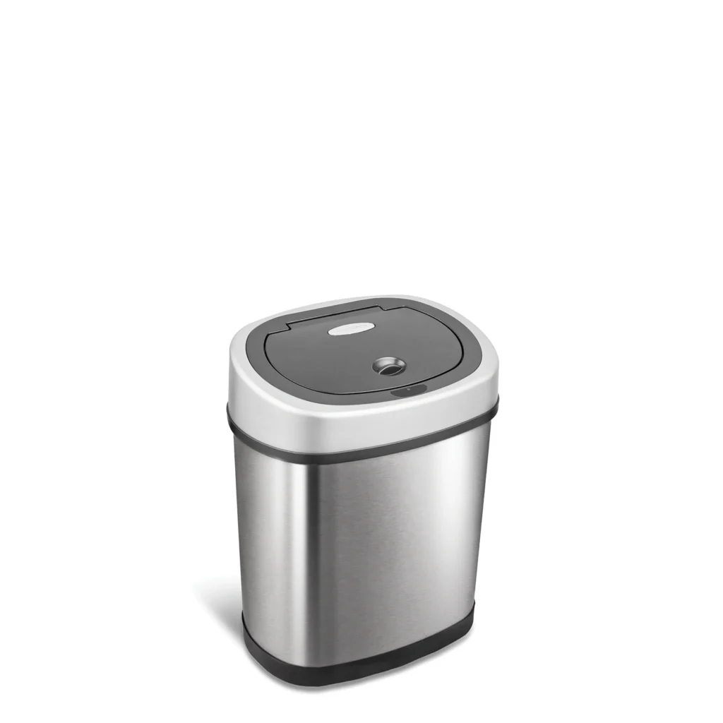 Nine Stars 21 Gal Motion Sensor Can – Large Hands-Free Build — alternate angle showing full product