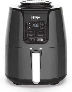 Ninja Air Fryer Roast Bake Air Fry Roast Broil Reheats Dehydrates 4 in 1 Fries Frozen Food Veggies Juicy Meat Less Oil Easy Meals Healthy Meals Compa