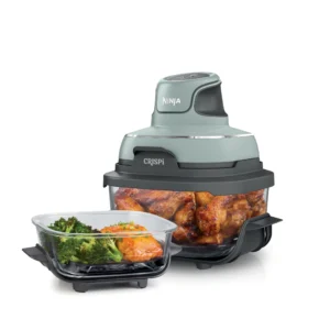 Ninja Air Fryer Roast Bake Air Fry Roast Broil Reheats Dehydrates 4 in 1 Fries Frozen Food Veggies Juicy Meat Less Oil Easy Meals Healthy Meals Compa