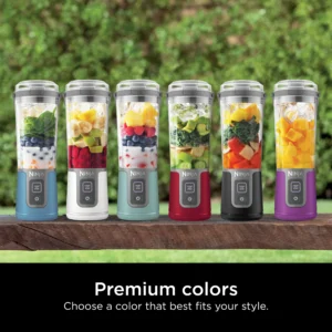 Ninja Blast 16 oz Personal Portable Blender with Leak Proof Lid Easy Sip Spout Perfect for Smoothies Black BC100BK
