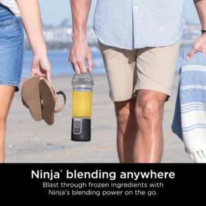 Ninja Blast 16 oz Personal Portable Blender with Leak Proof Lid Easy Sip Spout Perfect for Smoothies Black BC100BK