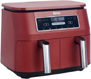 Ninja Foodi 4 in 1 8 Quart 2 Basket Air Fryer with DualZone Technology Black Air Fry Roast More DZ100