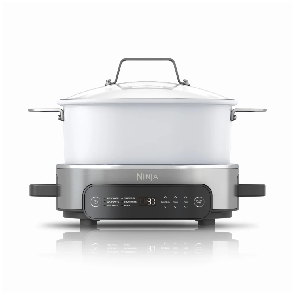 Ninja Foodi 6 5 qt Everyday Possible Cooker Stainless Steel White Multi Cooker Slow Cooker